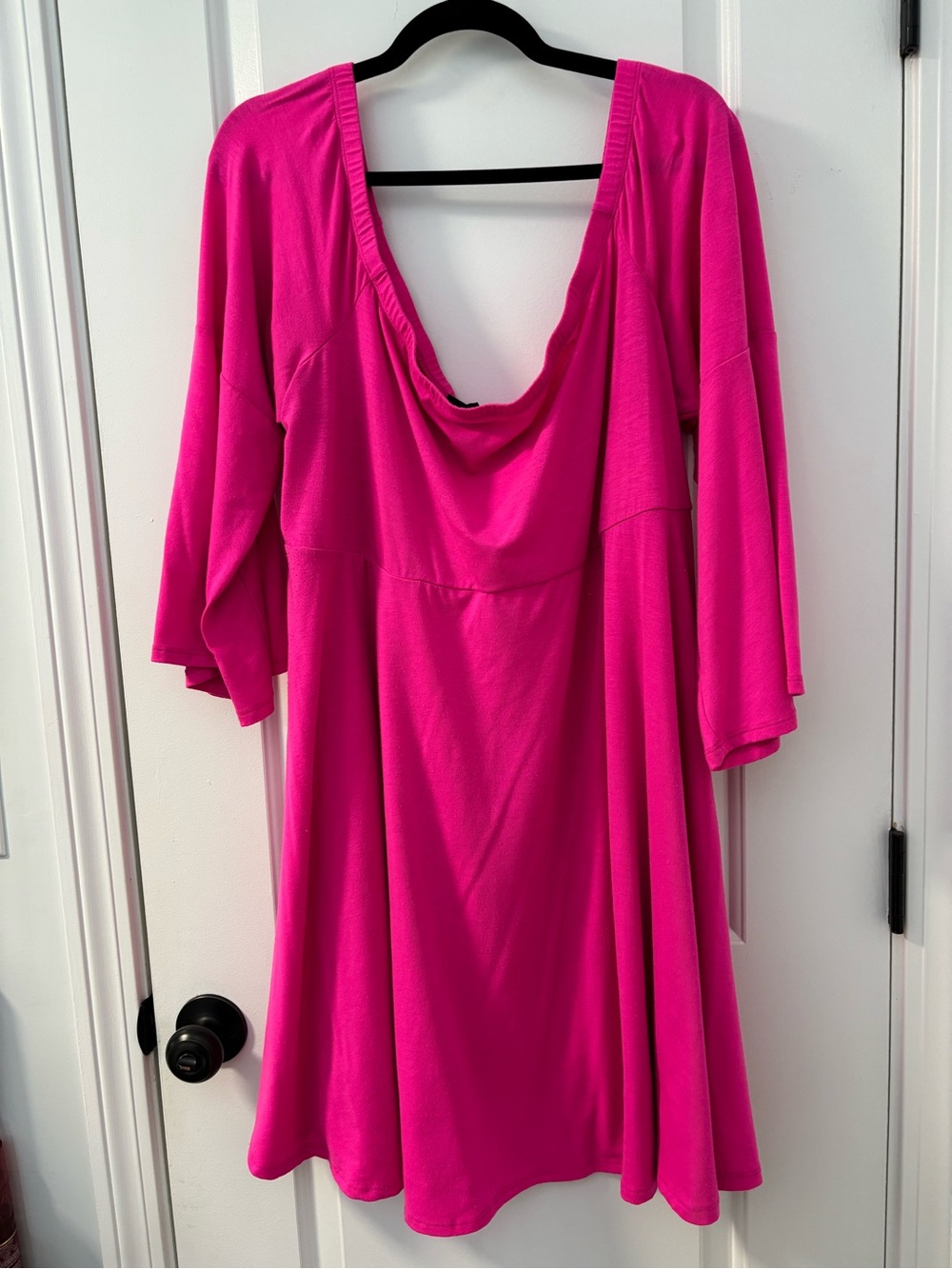 Torrid Jersey Off Shoulder Skater Mini Dress Dress - Size 4
